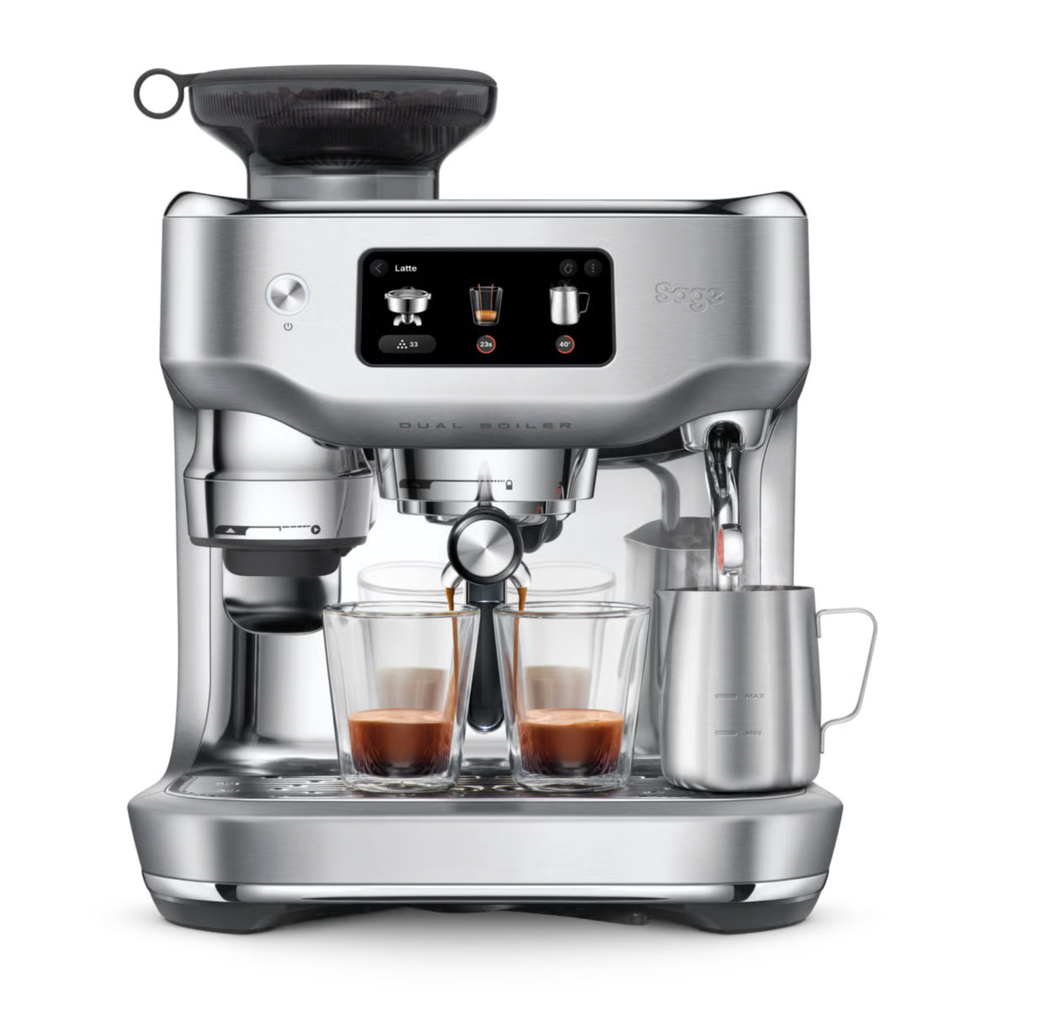 Máquina de Café Expresso com Duplo Caldeira Sage Oracle™