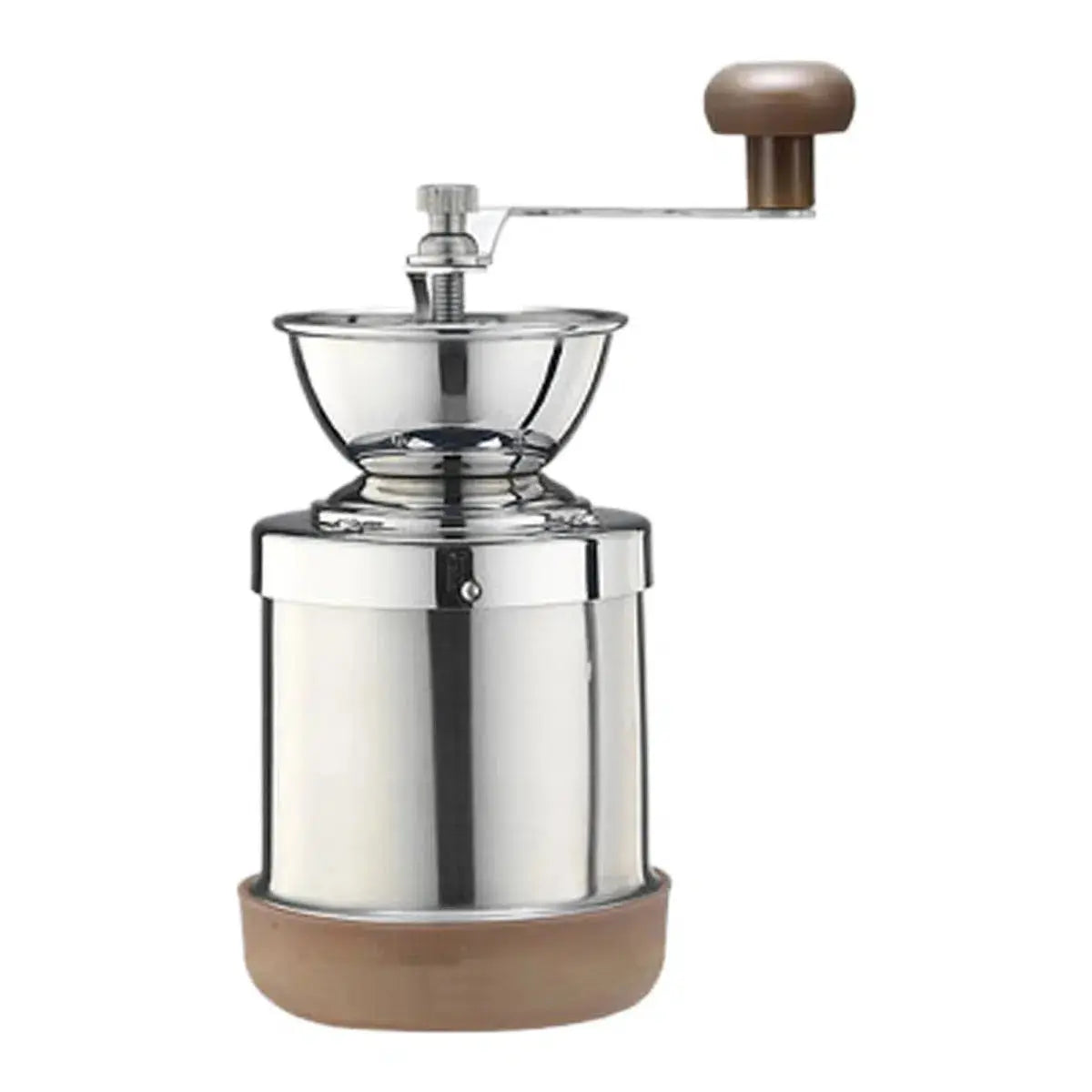 Moinho manual Tiamo - aço inoxidável - Barista e Espresso