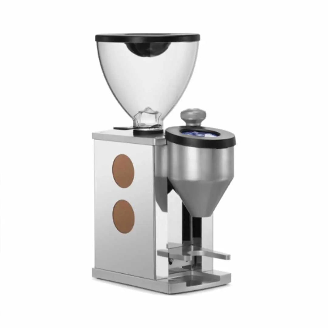 Rocket Faustino 3.1-50 mm discos de moagem planos-Rocket Espresso-Cromado/Cobre-Barista e Espresso