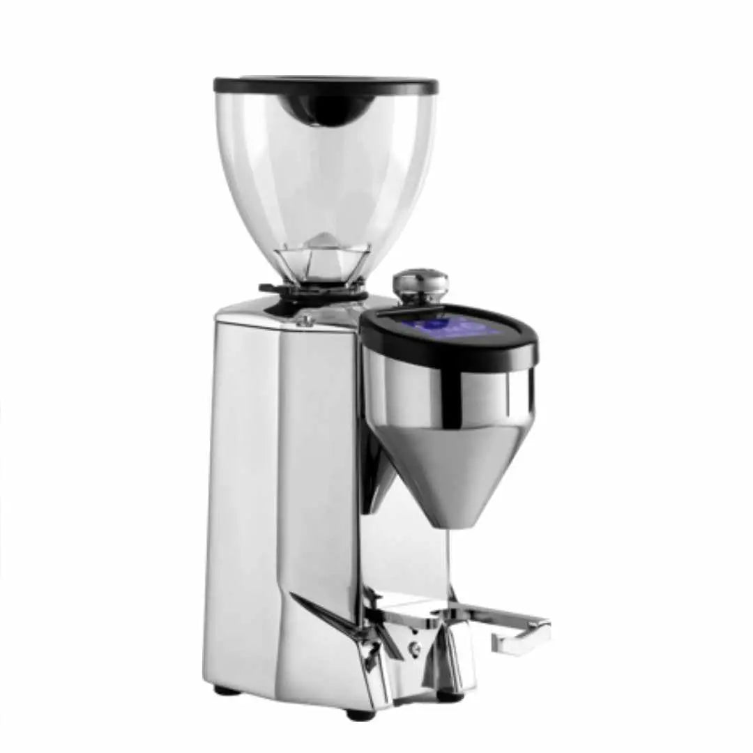 Rocket Fausto-Discos de moagem planos de 65 mm-Rocket Espresso-Cromado-Barista e Espresso
