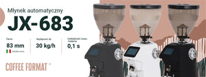 Coffee Format JX-683 kvarn, detaljbild