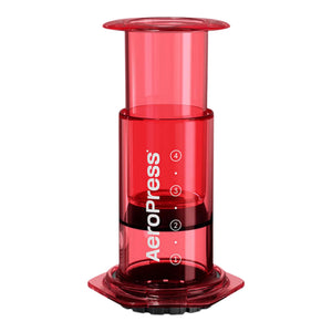 AeroPress Vermelha Transparente