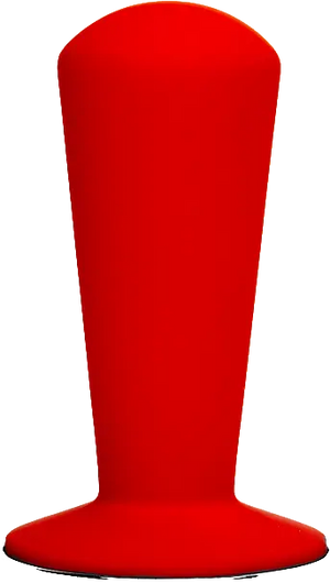 Pega de substituição Luce vermelha polida para ferramentas de Espresso com design ergonómico e alta qualidade.