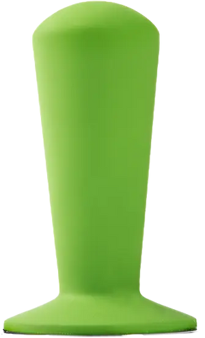 Pega de substituição Luce em cor verde para máquinas de Espresso e café, design ergonómico para baristas.