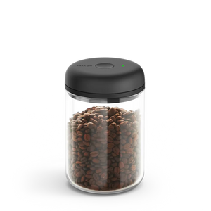 Frasco de vidro com fecho a vácuo elétrico para grãos de café, parte da Fellow, EspressoGear, Armazenamento, tudo sobre café