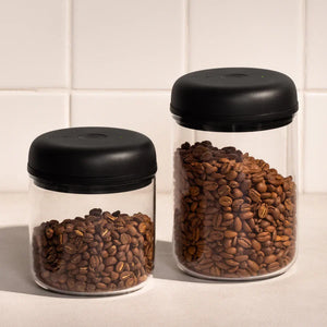Frascos de vidro com vedação a vácuo elétrica para grãos de café, parte de Fellow, EspressoGear, Armazenamento, Novidades, tudo sobre café.
