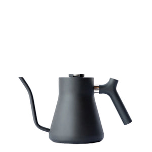 Chaleira elétrica preta mate com bico de pescoço de cisne preciso, ideal para preparação, Últimas novidades, tudo sobre café.