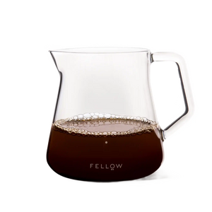 Jarro de servir vidro para serviço preciso de café, design moderno, acessórios para espresso, Novidades, tudo sobre café.