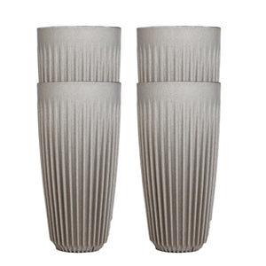 Caneca 16oz Natural 4pcs - Huskee HUSKEE