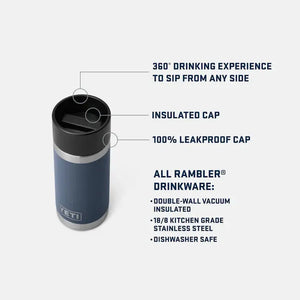 Garrafa Rambler 350ml - Azul Marinho YETI