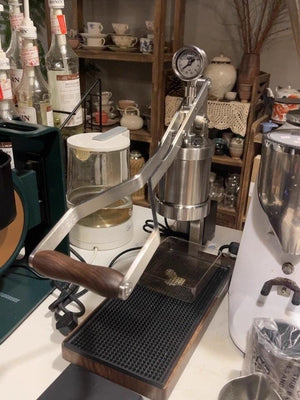 Máquina de espresso manual Aleman 2 | Controlo de temperatura PID & Grupo profissional 58mm