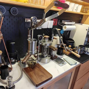 Máquina de espresso manual Aleman 2 | Controlo de temperatura PID & Grupo profissional 58mm