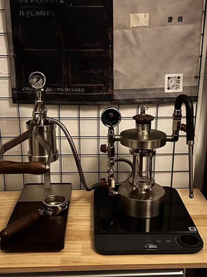 Máquina de espresso manual Aleman 2 | Controlo de temperatura PID & Grupo profissional 58mm