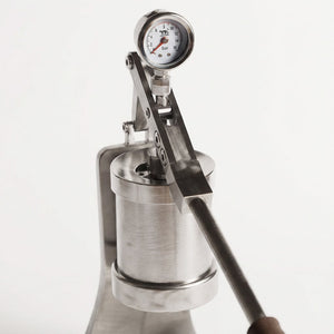 Máquina de café expresso Aleman Sniper com alavanca manual | Precision Tower em aço inoxidável