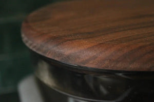 BAARK Tampa de madeira – The Bean II para reservatório de café Sage - Barista e Espresso
