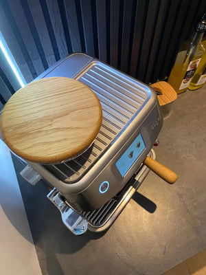BAARK Tampa de madeira – The Bean II para reservatório de café Sage - Barista e Espresso