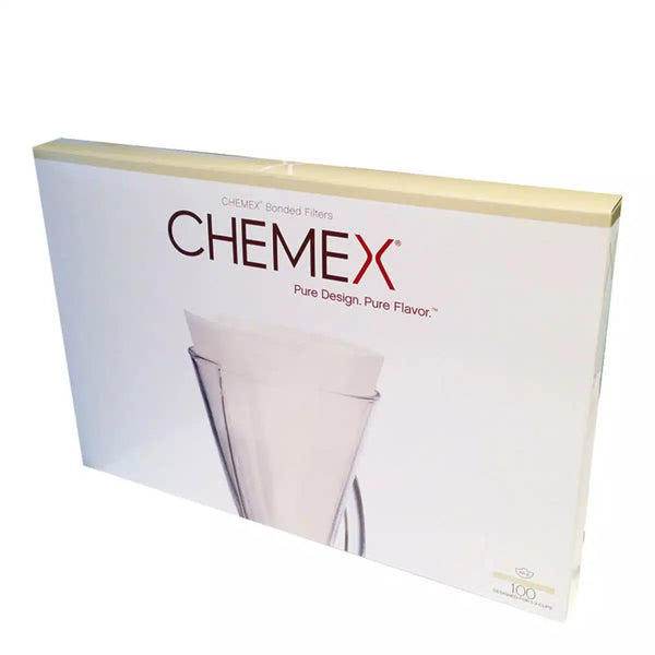 Chemex Halv - moon pappersfilter 100 pack - Barista och Espresso