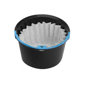 Cesto de filtro preto para cafeteira de lote com filtro de papel, parte da EspressoGear, Fellow, Peças sobresselentes, tudo sobre café.