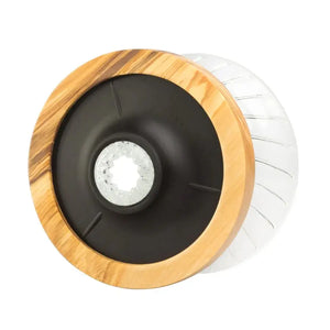 Coador de Café de Vidro V60 02 - Madeira de Oliveira HARIO
