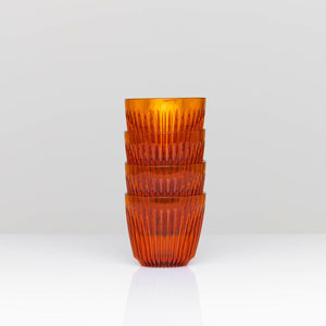 Huskee Renew 6oz 4 pack Amber - Barista och Espresso