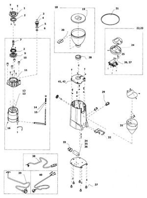 Rocket Spärr bönhållare Fausto - Reservdel OEM nummer: R8G9905927