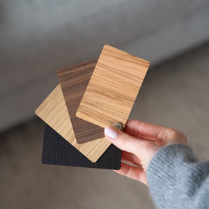 Sample set - 4 träslag - Barista och Espresso