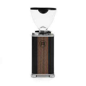 Rocket Giannino-55 mm Discos de moagem planos-Rocket Espresso-Preto/Madeira-Barista e Espresso
