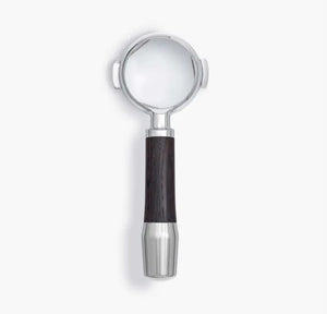 Portafilter de madeira 58 mm sem fundo-Portafilter-Wiedemann Manufuktur-Elegant-Carvalho preto-Barista e Espresso